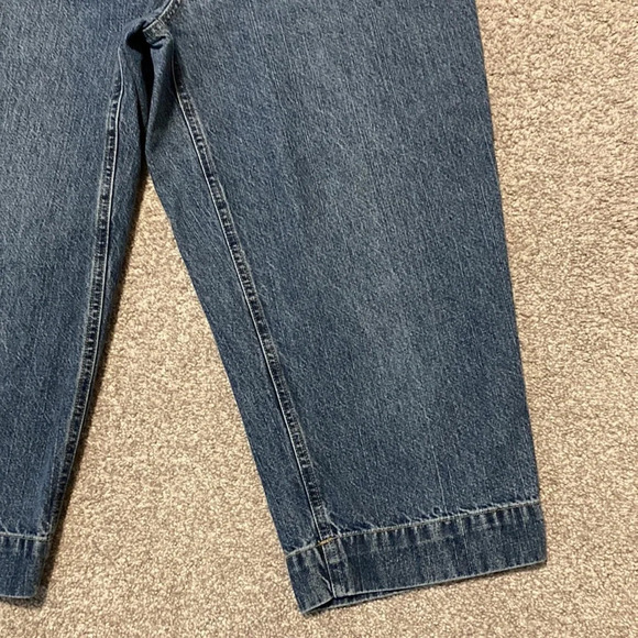 Vintage Eddie Bauer high rise capri jeans 10P - Picture 9 of 16